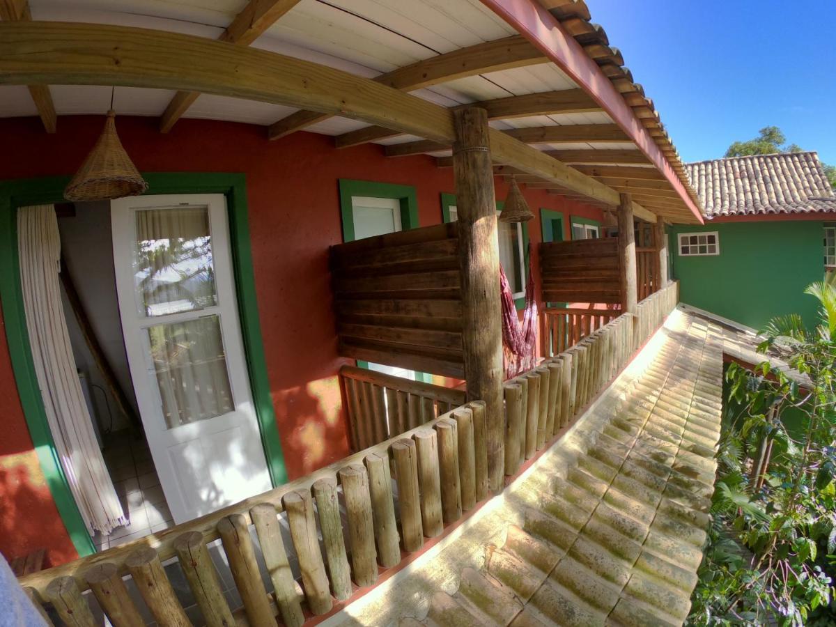 Pousada Canoa Azul Na Praia Da Ferrugem Garopaba Exterior foto